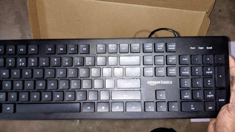 Amazon Wired Keyboard & Mouse Review